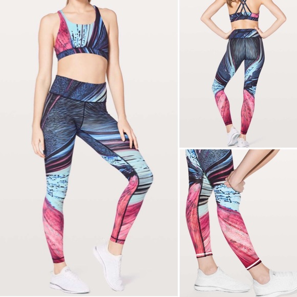 Lululemon Speed Wunder Tight Nulux Electrobeam